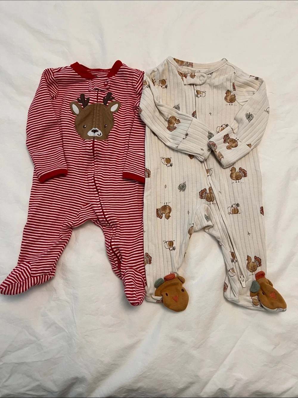 Carters Holiday Footie PJ